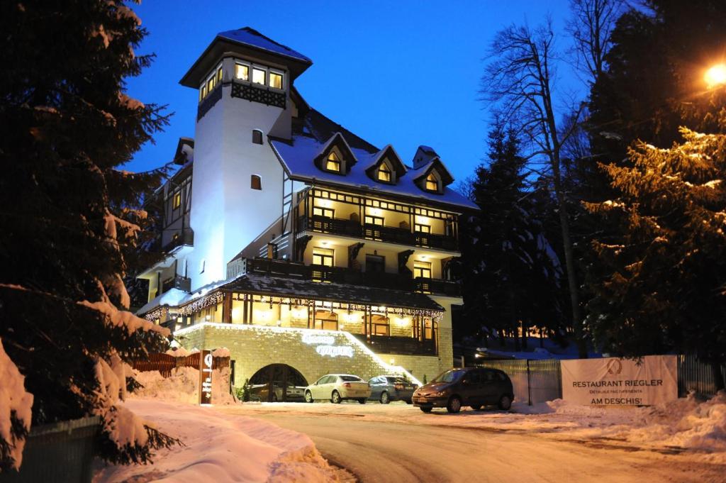 Hotel Foisorul Cu Flori Sinaia Esterno foto