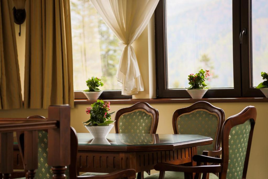 Hotel Foisorul Cu Flori Sinaia Esterno foto